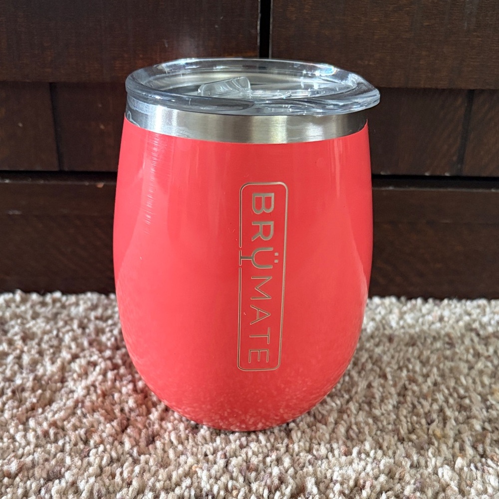 BrüMate Red Insulated Wine Uncork’d